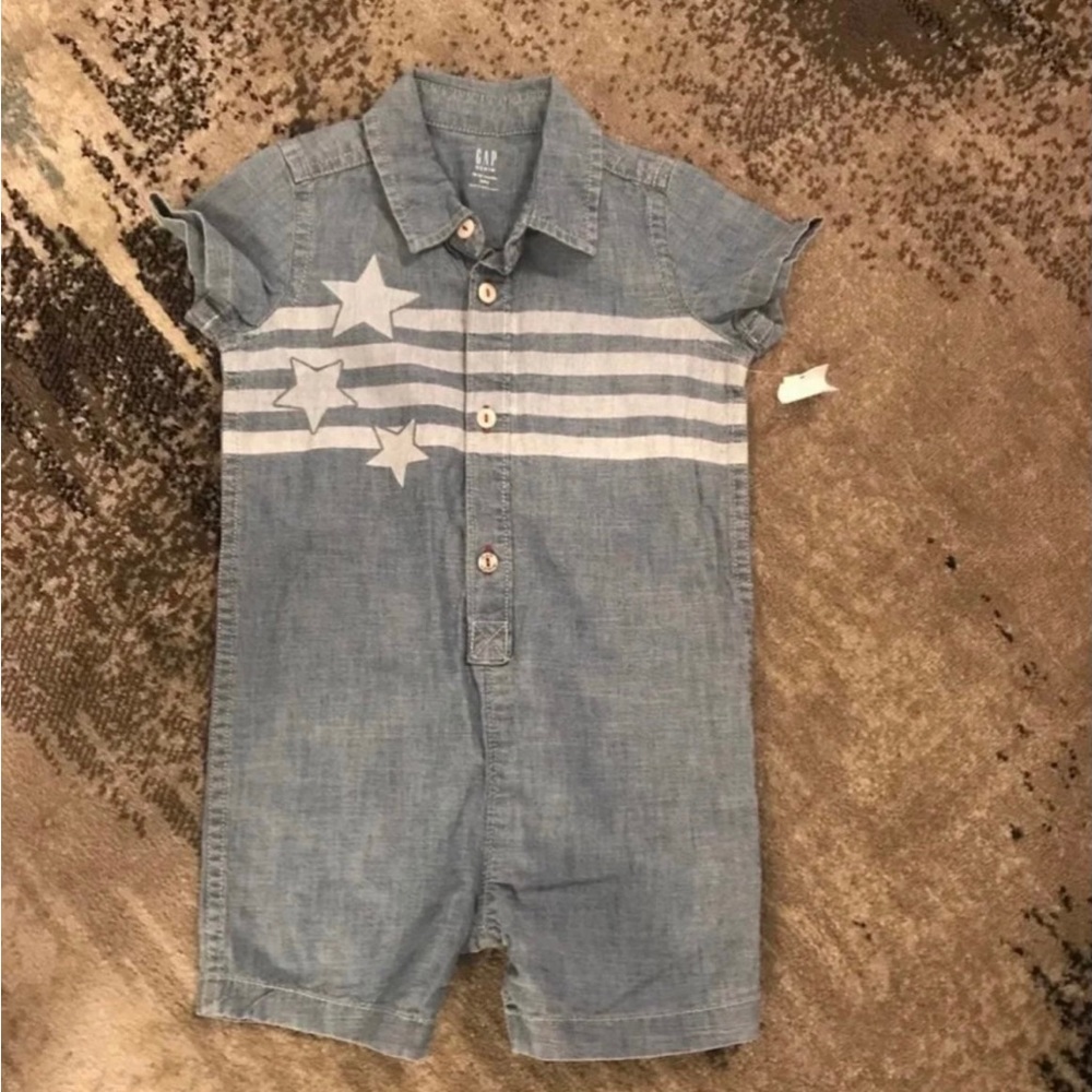 NWT Gap Denim one piece size 18-24 Months